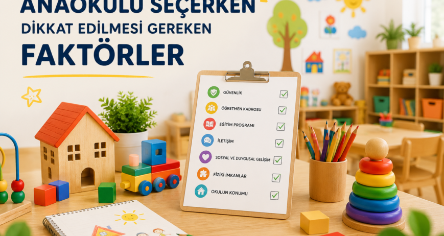 anaokulu seçerken